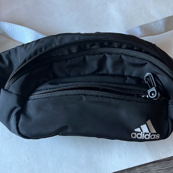 Adidas black and white belt bag fanny pack - Picture 6 of 6